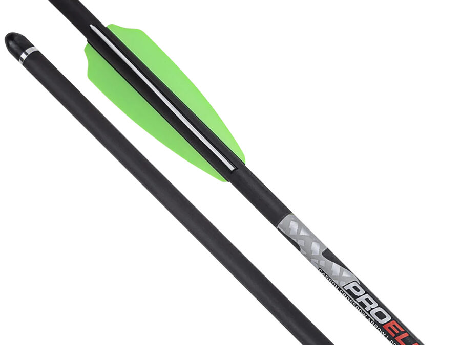 Tenpoint HEA6606 Pro Elite 400  Carbon 20" Alpha Nocks .003 Straightness Yellow