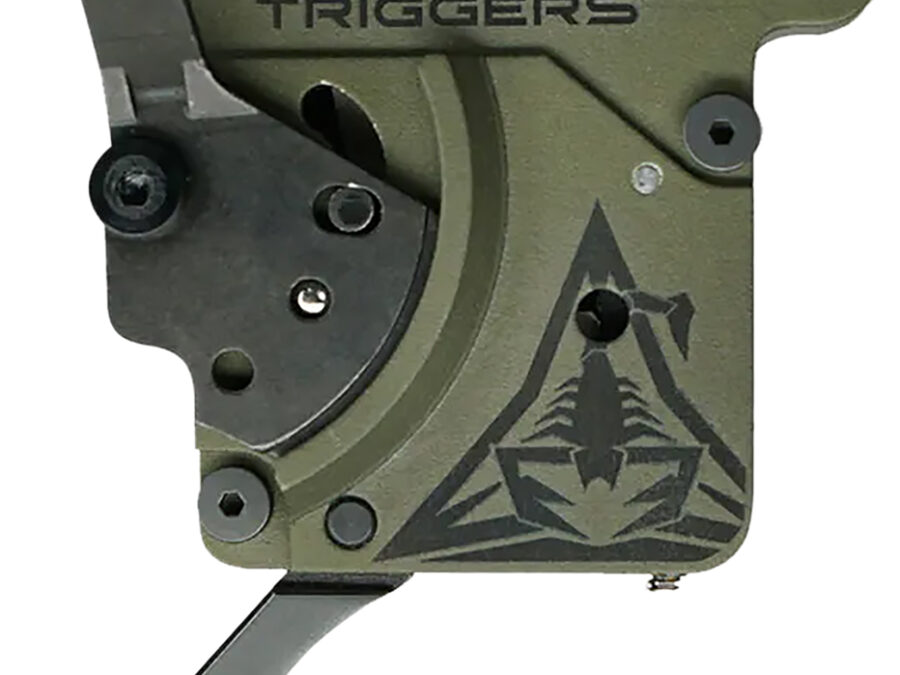 Rise Armament RA740BC Reliant Trigger Black/Green Curved