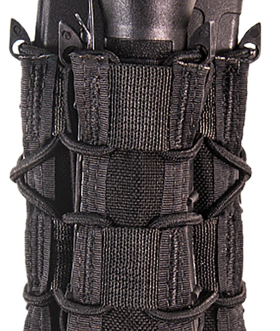High Speed Gear 17DD00BK TACO Double Decker Black Cordura MOLLE Mount