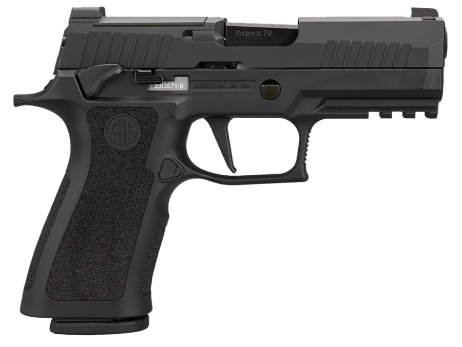 Sig Sauer Airguns AIRP320XCABB   CO2 21rd 4.5" Barrel, 350 fps Velocity, Frame Includes Beavertail & Accessory Rail