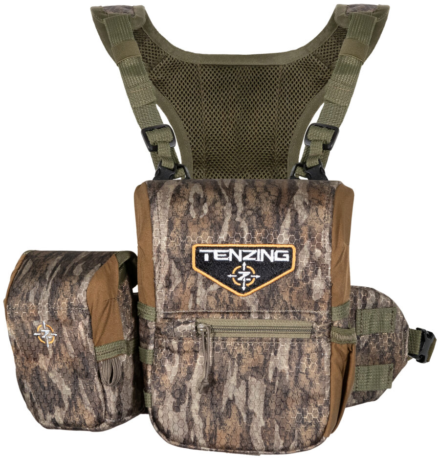 Tenzing TZG-BH-MO-SM Bino Harness  Small Mossy Oak Bottomland Poly Oxford