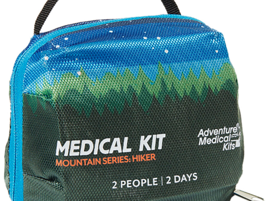 Adventure Medical Kits 01001021 Mountain Hiker Medical Kit First Aid Water Resistant Orange/Blue