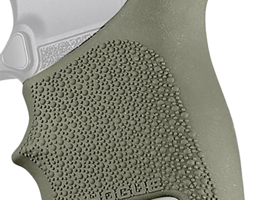 Hogue 18701 Grip Sleeve Handall Beavertail OD Green Rubber