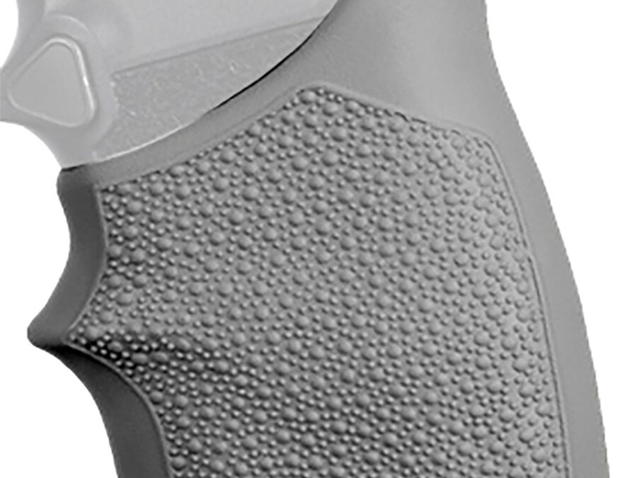 Hogue 18712 Grip Sleeve Handall Beavertail Slate Gray Rubber