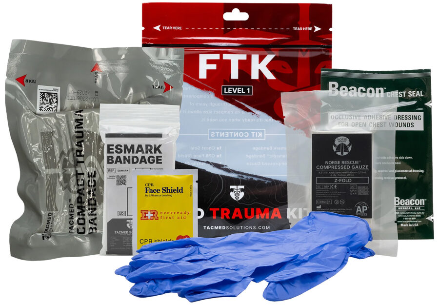 TACMED 80-0115 LEVEL 1 FIELD TRAUMA KIT