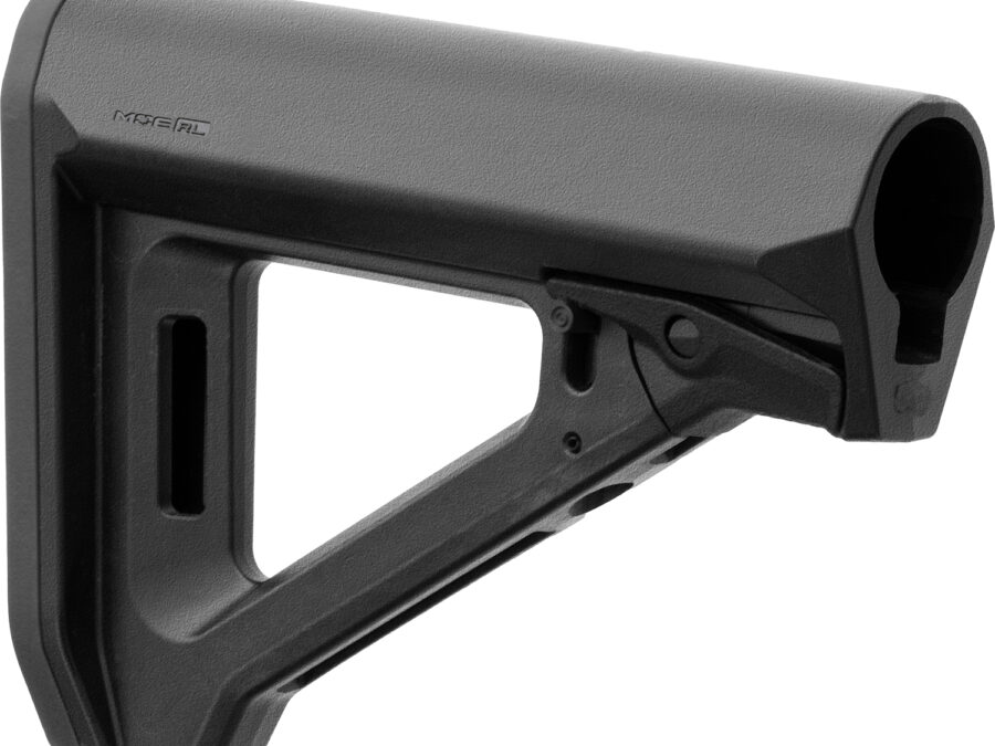 Magpul MAG1440BLK MOE RL Carbine Stock Black Fits AR10/AR15/M4/M16/M110/SR25