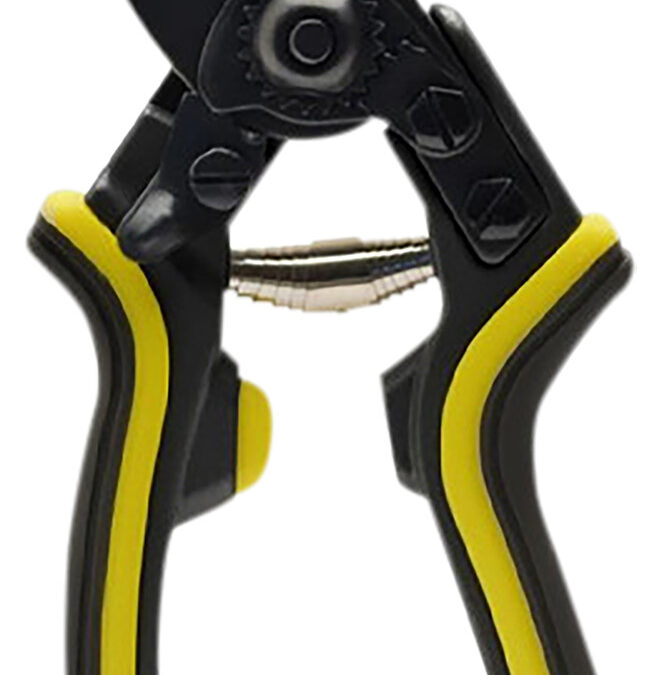 Hawk HWK-PRUNER Hand Pruner  Black/Yellow Aluminum