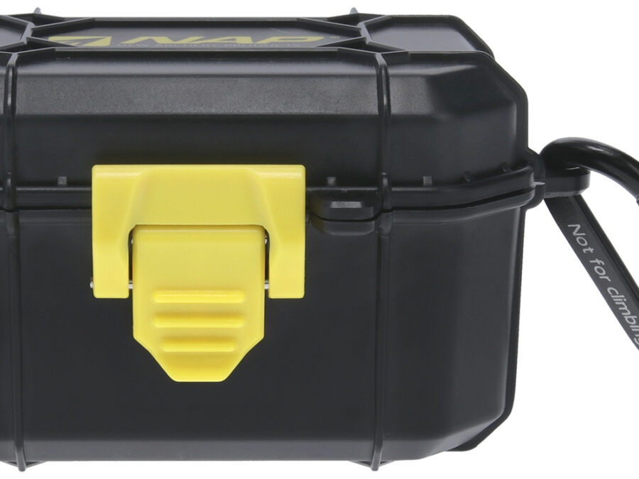 NAP NAP-BHDCASE Broadhead Case Black/Yellow Aluminum
