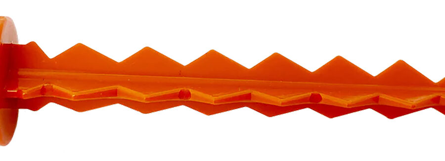 Targettack Llc  Targettack  Orange Polycarbonate Plastic 3" For Paper/Vinyl Targets 12 Pack