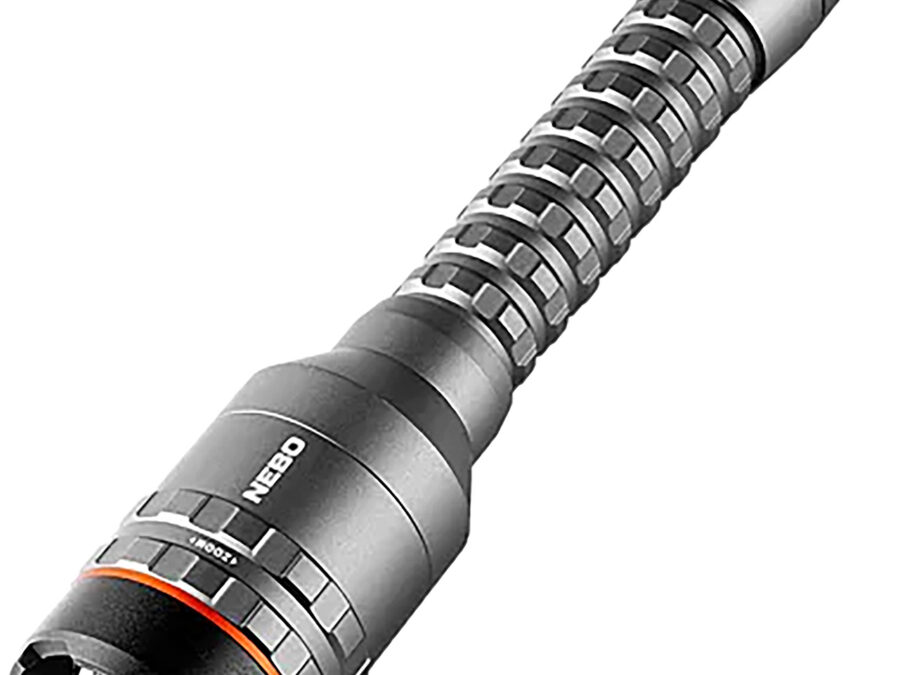 NEBO NEBFLT1030 Davinci 5000L Flashlight  Gray 100/1,000/5,000 Lumens White LED