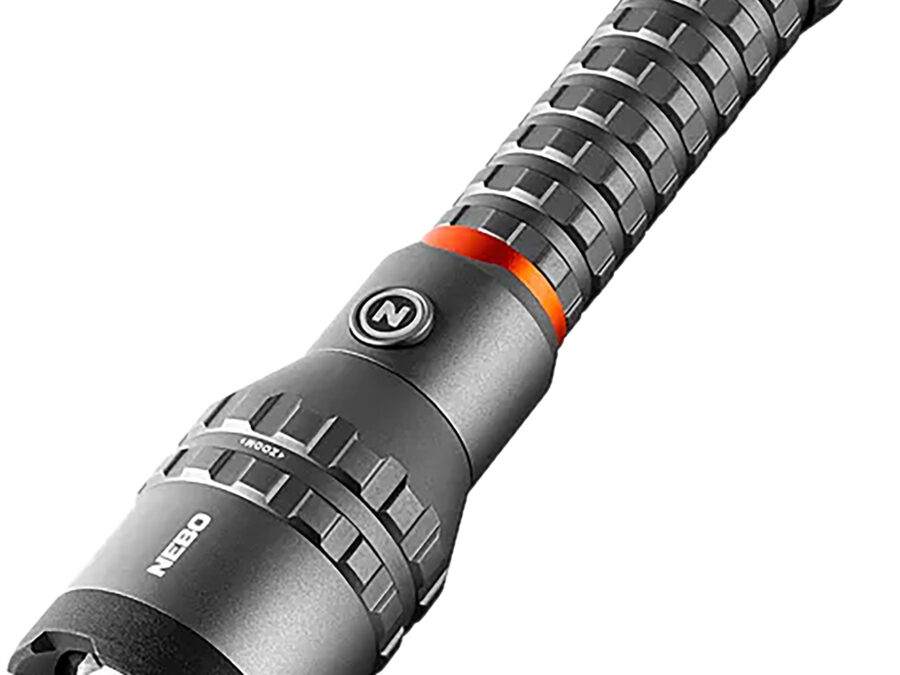 NEBO NEBFLT1039 Davinci 7000L Flashlight  Gray 80/1,800/3,500/7,000 Lumens White LED