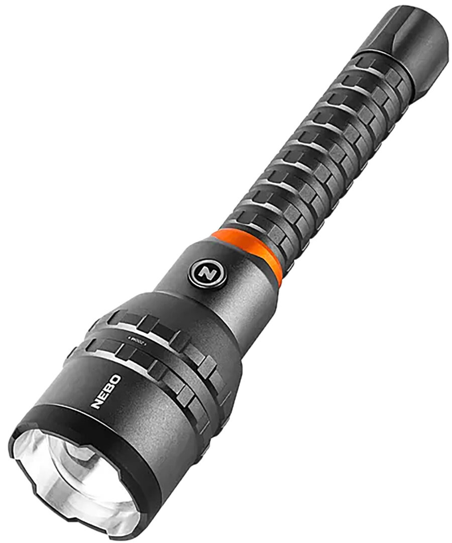 Alliance Consumer Group NEBFLT1043 Davinci 12000L Flashlight  Black Anodized  300/3,000/7,000/12,000 Lumens White LED