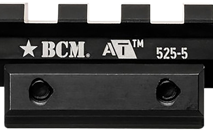 BCM ORAT5255 A/T Optic Riser 525-5  Black Anodized 5 Slots
