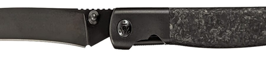 Cold Steel CSFL39SHB Spectre Hawksbill 3.80" Folding Talon Point Plain Black Matte PVD CPM 20V SS Blade, Forged Carbon Fiber Handle