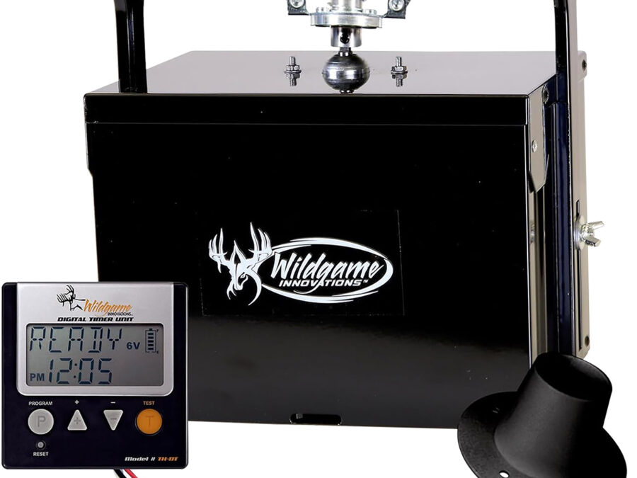 Wildgame Innovations WGIPU0030 Evolution Digital Feeder Kit 6 Programs 1-30 Seconds Duration Black