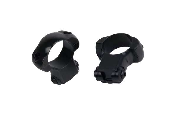 WEAVER GRANDSLAM STEEL RINGS 1 IN .22 MEDIUM MATTE ( 12 PER CASE )