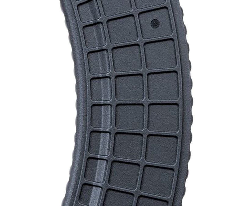 Xtech Tacitcal XTT1152BLKMAG47 Gen2  30rd Waffle 7.62X39 Fits AK-47 Black Stainless Steel
