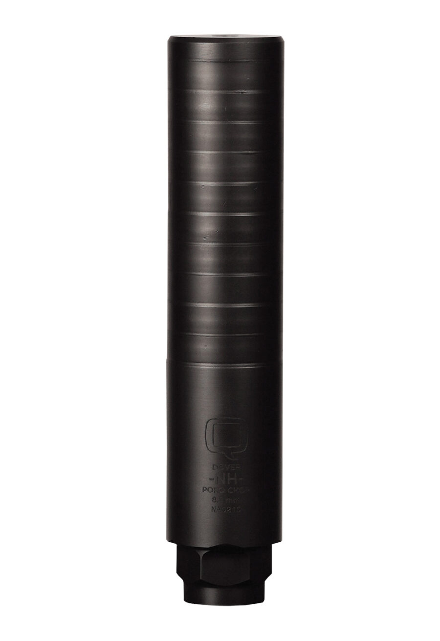 Q LLC SILPCQUICKIE86B Porq Chop  8.6 Blackout 1.75" Stainless Steel