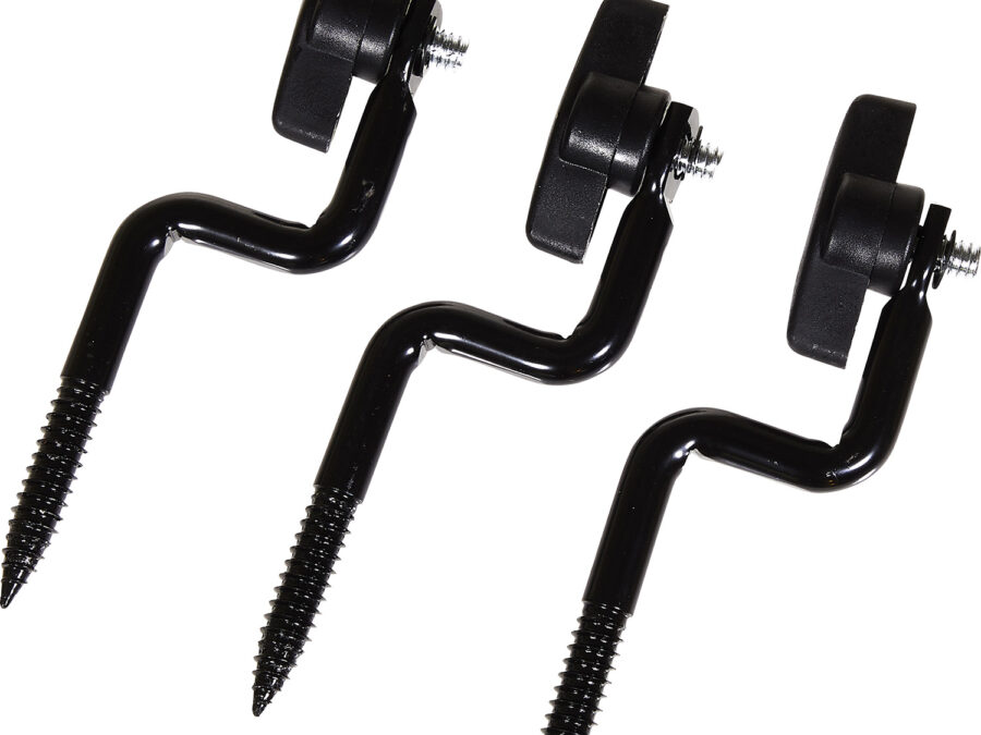 Allen 5307 Trail Camera Tree Mount Black Steel 3 Pack