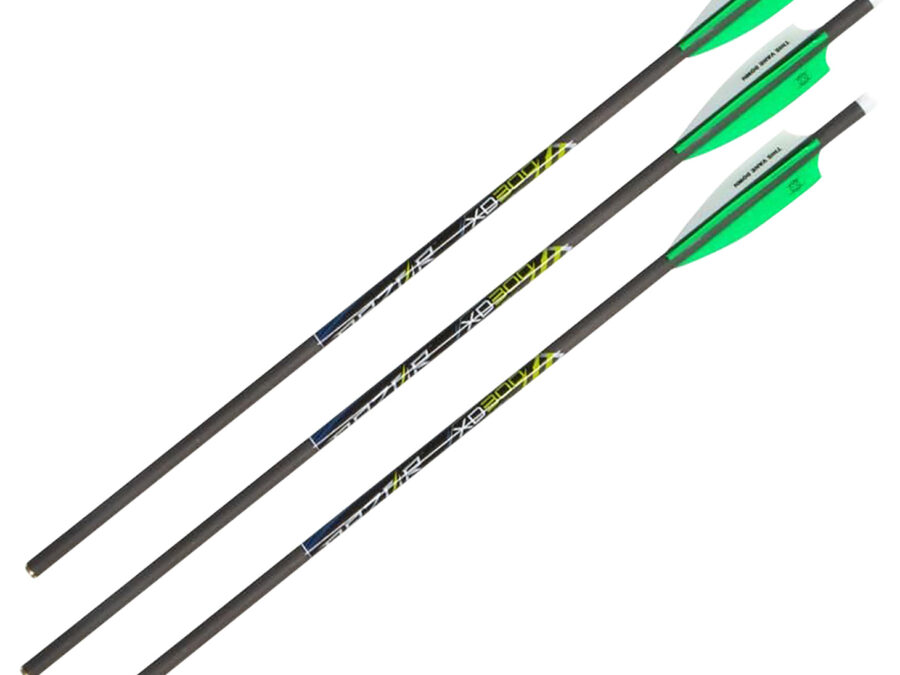 Allen 93230 XD300 Crossbow Bolts Black 20" Carbon Fiber 3 Pack