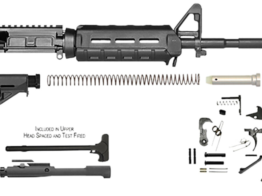 Del-Ton Inc RKT100MLOK  Rifle Kit 5.56 NATO Black