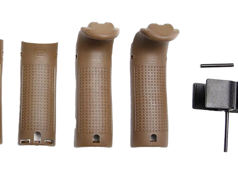 Glock 30870  Backstrap/Beavertail Set Dark Earth Polymer