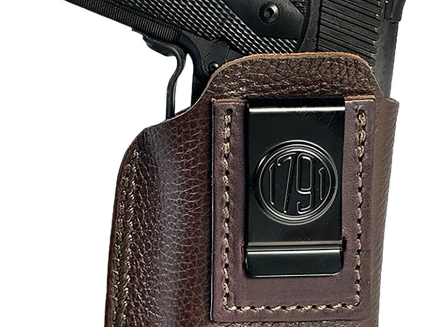 1791 Gunleather ORLBFCD3LBRWR Optic Ready Light Bearing Fair Chasing IWB Size 03 Brown Right Hand
