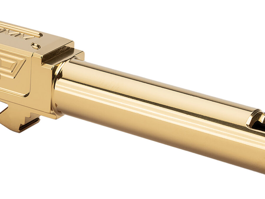 Zaffiri Precision ZP.19G5BCPG   Fits Glock 19 Gen 5 3.89" Gold 416R Stainless Steel