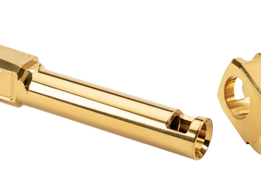 Zaffiri Precision ZP.365BTCG  Threadless Compensator 9mm Fits Sig P365 Gold 17-4 Stainless Steel