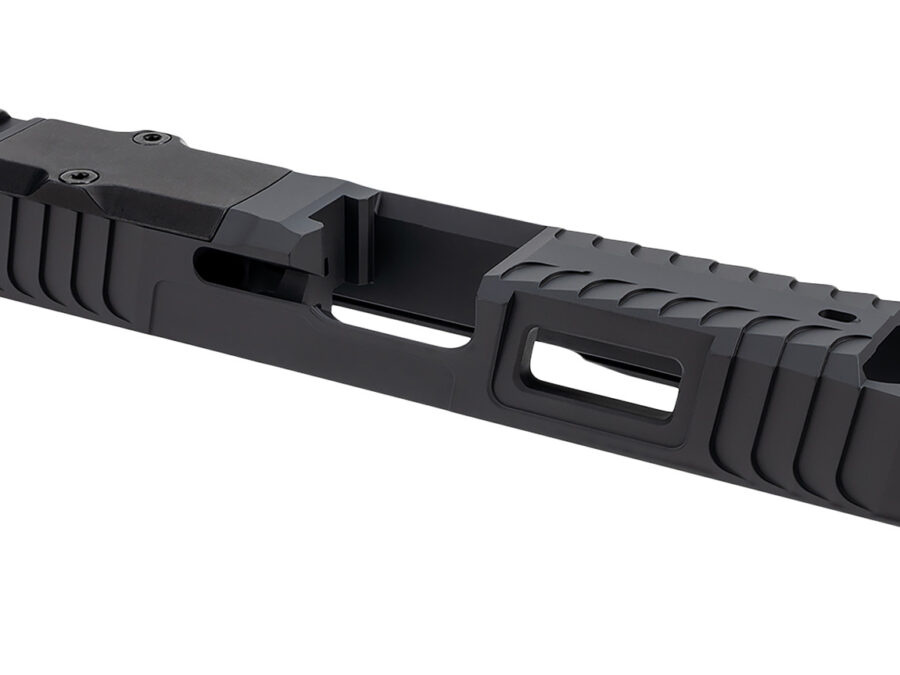 Zaffiri Precision ZPS.B.43.BLK ZPS.IBS Custom Slide Fits Glock 43/43x Black 17-4 Stainless Steel
