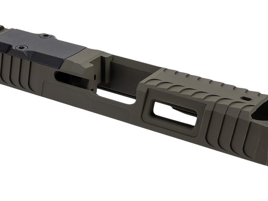 Zaffiri Precision ZPS.B.19.OD ZPS.IBS Custom Slide Fits Glock 19 Gen 3 OD Green 17-4 Stainless Steel