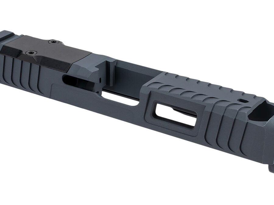 Zaffiri Precision ZPS.B.19.SG ZPS.IBS Custom Slide Fits Glock 19 Gen 3 Sniper Gray 17-4 Stainless Steel