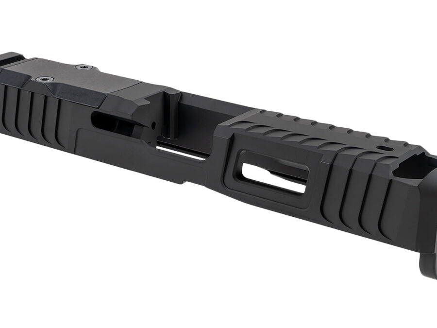 Zaffiri Precision ZPS.B.19.G5.BLK ZPS.IBS Custom Slide Fits Glock 19 Gen 5 Black 17-4 Stainless Steel
