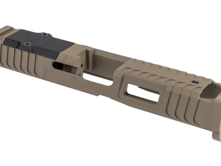 Zaffiri Precision ZPS.B.19.G5.FDE ZPS.IBS Custom Slide Fits Glock 19 Gen 5 Flat Dark Earth 17-4 Stainless Steel