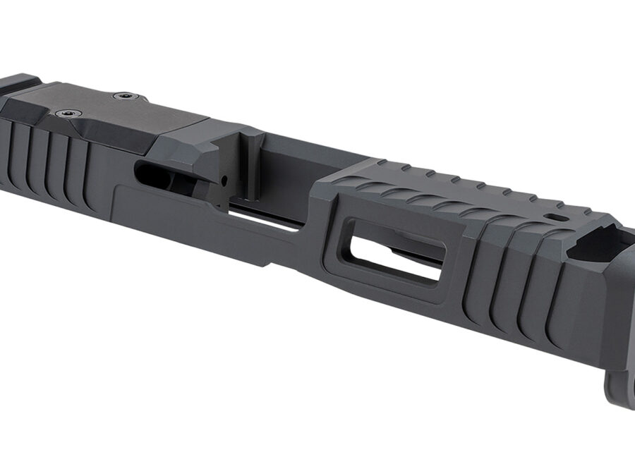 Zaffiri Precision ZPS.B.19.G5.SG ZPS.IBS Custom Slide Fits Glock 19 Gen 5 Sniper Gray 17-4 Stainless Steel