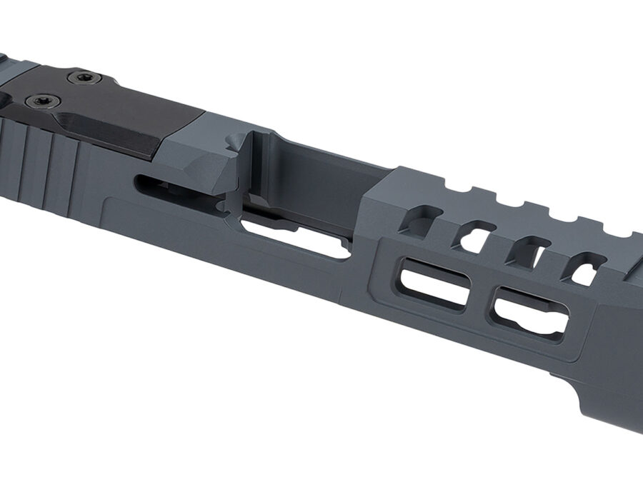 Zaffiri Precision ZPS.2.HCPRO.SG ZPS.2 Custom Slide Fits Springfield Hellcat Pro Sniper Gray 17-4 Stainless Steel