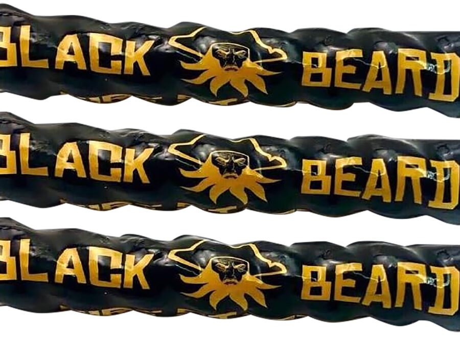 Black Beard Fire Starters 3PACK Fire Rope  Black 3 Pack