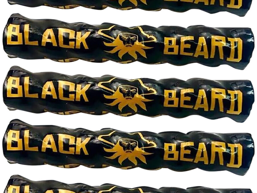Black Beard Fire Starters 5PACK Fire Rope  Black 5 Pack