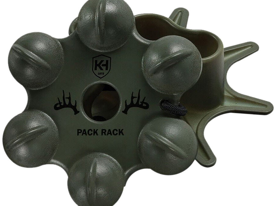Knight & Hale KHD1019  Pack Rack Attracts Deer Species Dark Green Plastic