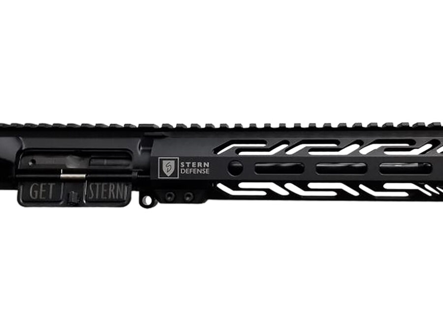 Stern Defense 015SD10INCHMOD5MLOK855   9mm 8.50" Black Melonite Barrel 7075-T6 Aluminum Anodized Receiver