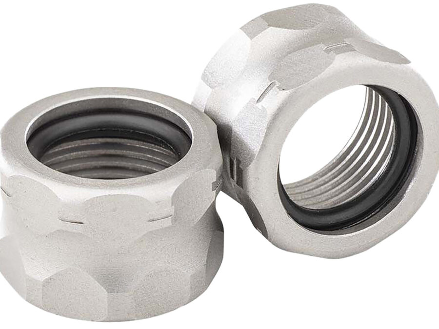 Apex Tactical 105011 Thread Protector  9mm Stainless 1/2"x28 Pistol