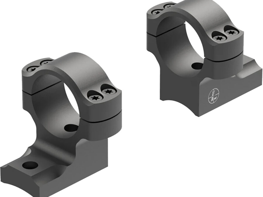 Leupold 177142 BackCountry  Black 7075 T-6 Aluminum 1" Tube Medium Fits Winchester XPR