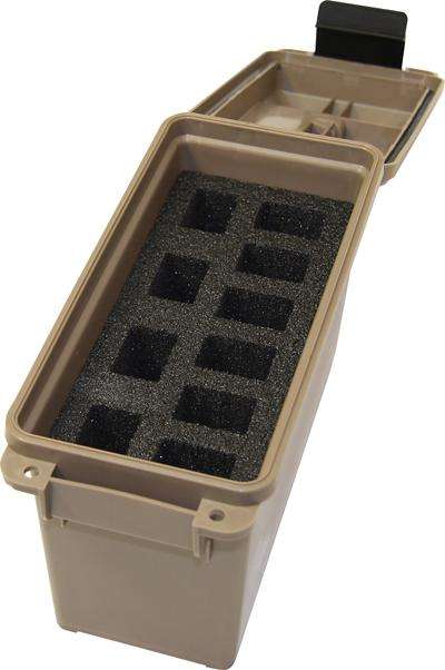 MTM MAGAZINE CAN HOLDS 10 DOUBLE STACK HANDGUN MAGS DARK EARTH ( 8 PER CASE )