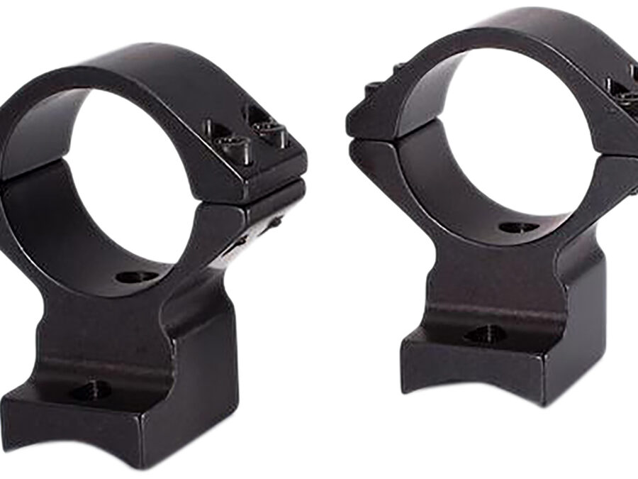 Talley 940774 Scope Mount/Ring Combo  Black Anodized Aluminum 1" Tube, Howa Super Lite, Medium Rings