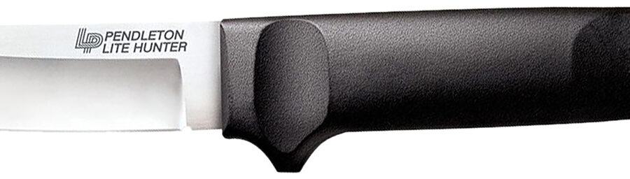 Cold Steel CS20SPH Pendleton Lite Hunter 3.63" Fixed Drop Point Plain Cryo Quenched 4116 SS Blade, 4.88" Black Polypropylene Handle