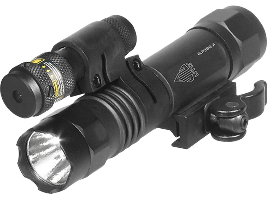 UTG LT-ELP38Q-A    LIGHT/RED LASER COMBO QD 400LUM