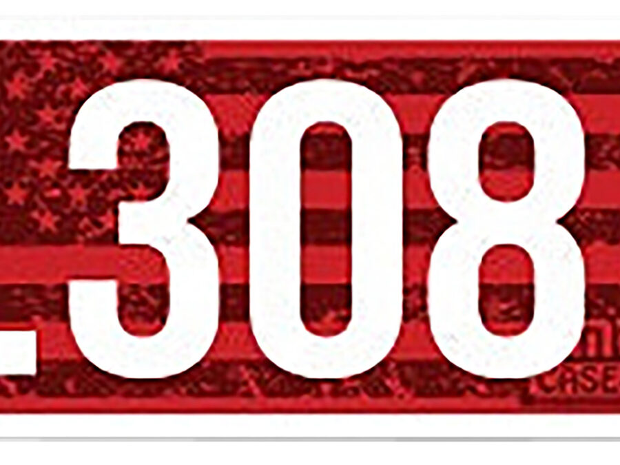 MTM Case-Gard CL308  Ammo Caliber Labels