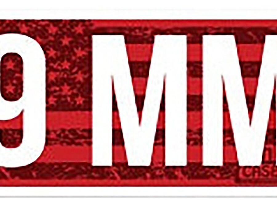 MTM Case-Gard CL9MM  Ammo Caliber Labels