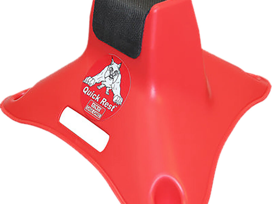 MTM Case-Gard QR30 Quick Rest  Rifle Red Plastic