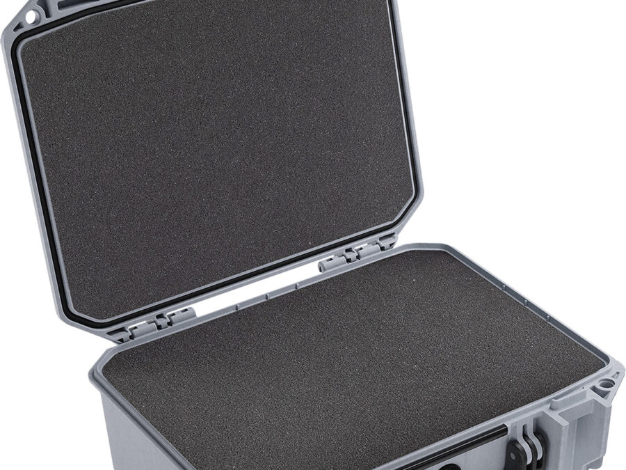 Pelican VCV2000000GRY Vault Medium Case 14" Long Gray Polyethylene